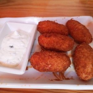 Entradas - Croquetas de cangrejo