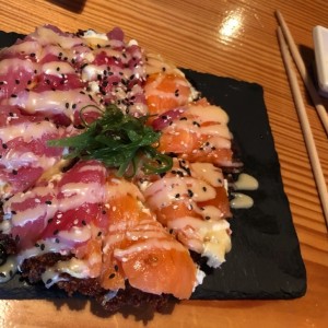 sushi pizza