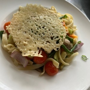 Tagliatellis al olio