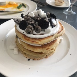 pancakes de oreo