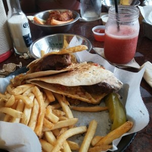 Taco hamburguesa