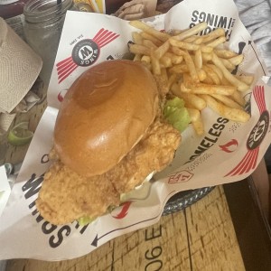 The Big Buffalo Chicken Sandwich