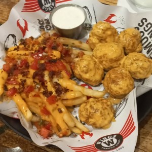 Boneless and loaded fries
