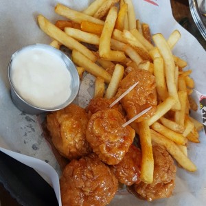 Boneless con salsa sweet chili