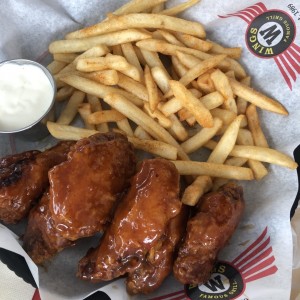 Smoked BBQ wings