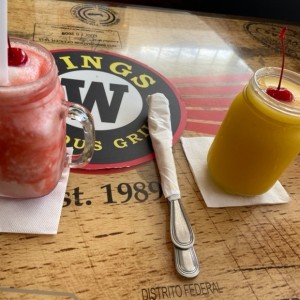 pina colada de fresa y frozen de mango