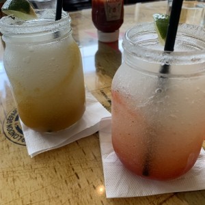 Margarita de fresa y mango