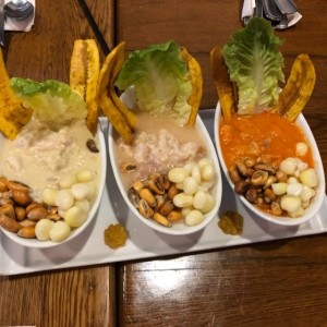 Ceviche tres regiones