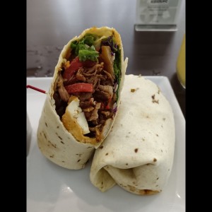 Wrap de ropa vieja 