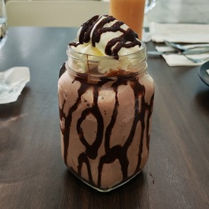 Frappe de chocolate