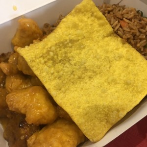 Pollo a la naranja