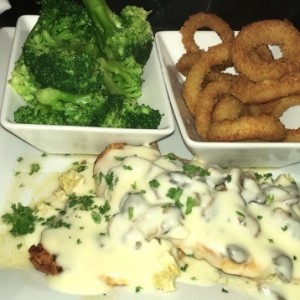 Pechuga de Pollo con hongos 