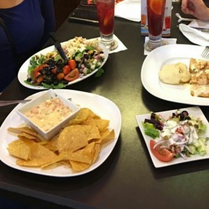 Entradas - Shrimp fondue