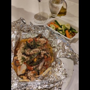 Corvina al cartucho