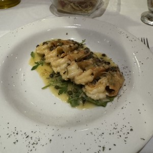 Langostinos a la Mantequilla Negra
