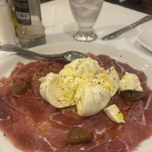 Prosciutto di Parma con Burrata