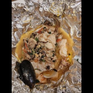 Corvina al cartucho