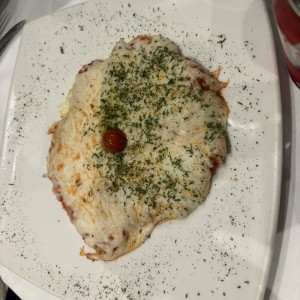 Milanesa de Pollo a la Parmigiana