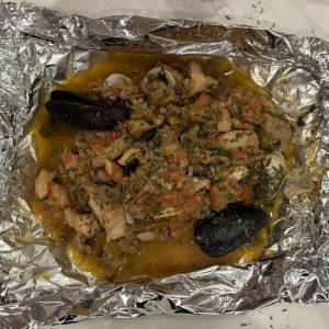 Corvina al cartucho