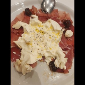 Prosciutto di Parma con Burrata
