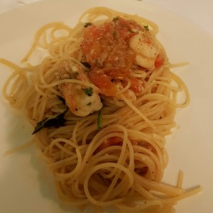 spaghetti langostinos