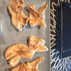 Hand -Folded Crab Wontons
