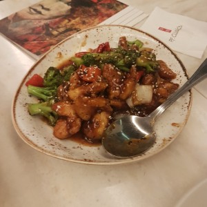pollo con brocoli