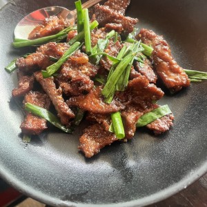 Platos Fuertes - Mongolian Chicken