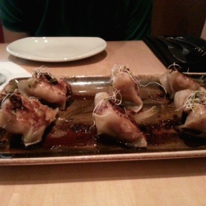 Dumplings de Camarones