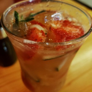 STRAWBERRY CUCUMBER LIMEADE