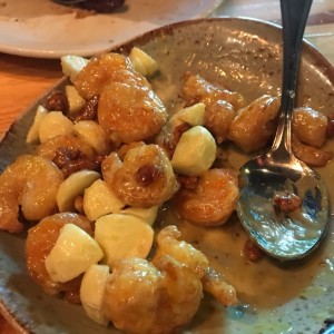 Shrimp with Candied Walnuts!