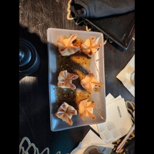 Hand -Folded Crab Wontons