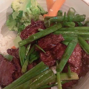 mongolian beef bowl