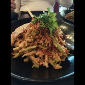 Ensalada con mani