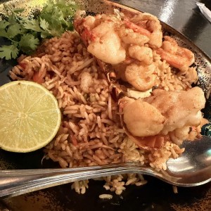 Lobster & praws fried rice