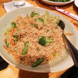 Arroz frito con Vegetales