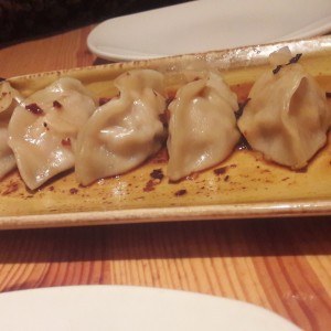 dumplings de cerdo