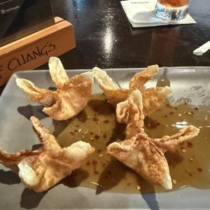 Hand -Folded Crab Wontons