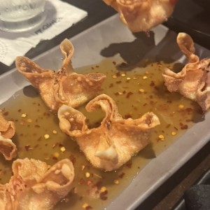 Hand -Folded Crab Wontons