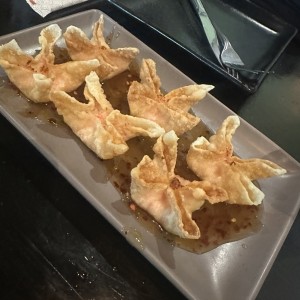 Hand -Folded Crab Wontons