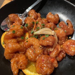 Orange shrimp