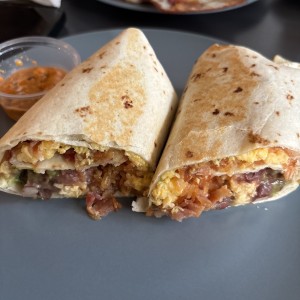 Breakfast burrito