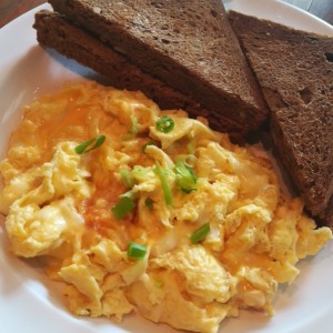 cheesy scramble