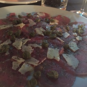 carpaccio de res