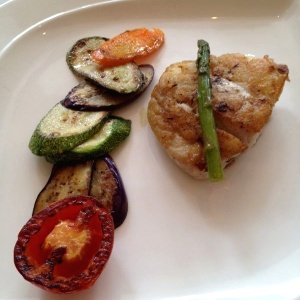 Pescado a la parrilla
