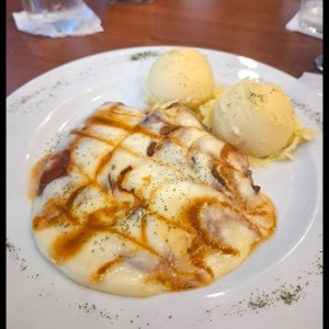 Milanesa de pollo a la Parmesana