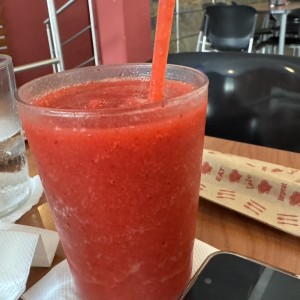 Licuado de fresa
