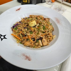 Nasi Goreng de Pollo