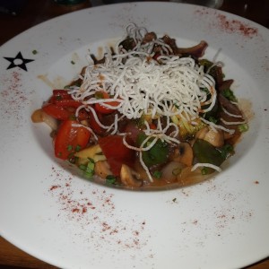 Stir fry de res