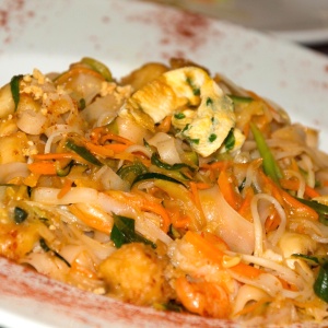 Pad Thai De Mariscos